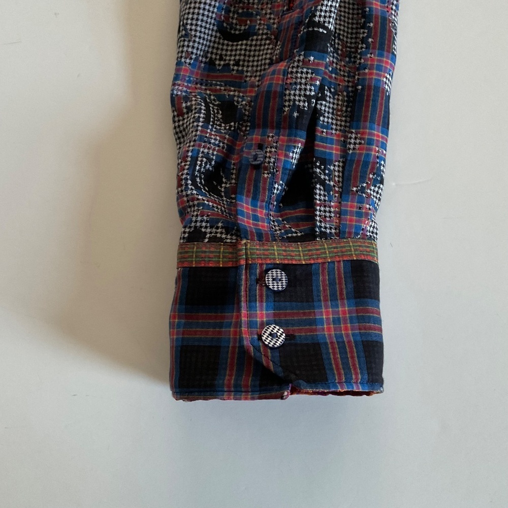 Robert Graham Mens Limited Edition Blues Haven XL Classic Fit Embellished Scull - Picture 9 of 14